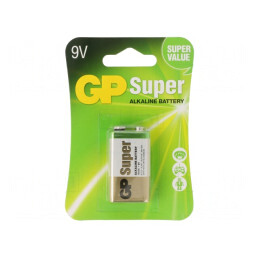 Baterie Alcalină 1,5V Nereîncărcabilă 6F22 | Electronic-mag.ro | Componente Electronice