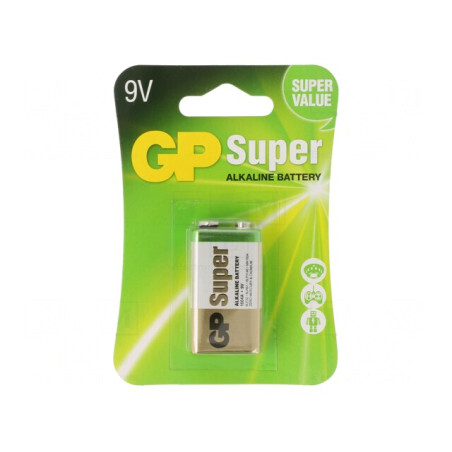 Baterie Alcalină 1,5V Nereîncărcabilă 6F22 | Electronic-mag.ro | Componente Electronice