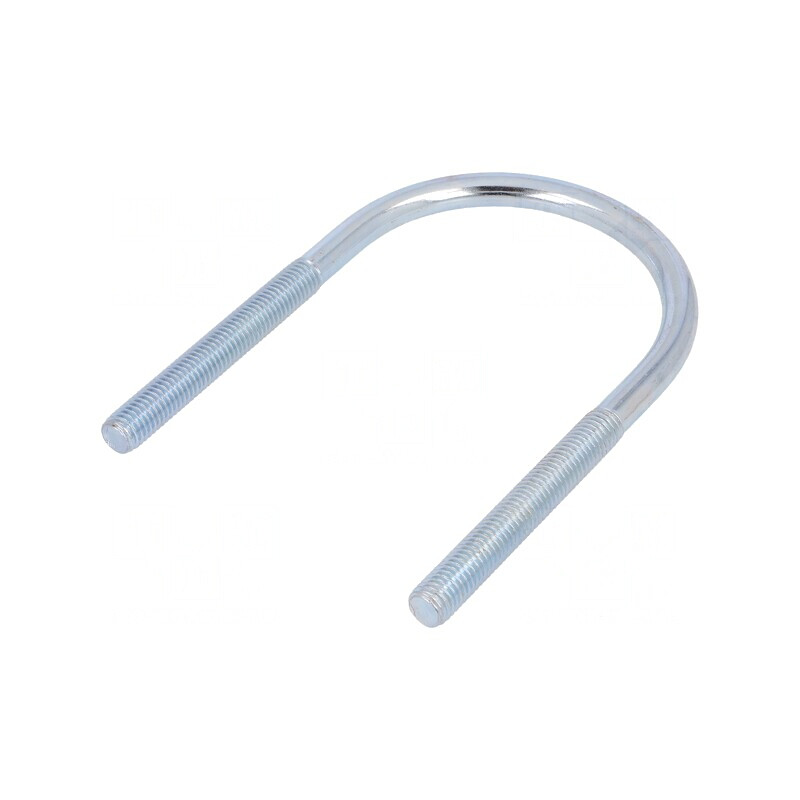 Bridă U Oțel Zinc 70mm Fixare Țevi | Electronic-mag.ro | Componente Electronice
