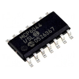 Amplificator Operaţional 14kHz 1,4-6V 4 Canale SO14 | Electronic-mag.ro | Componente Electronice