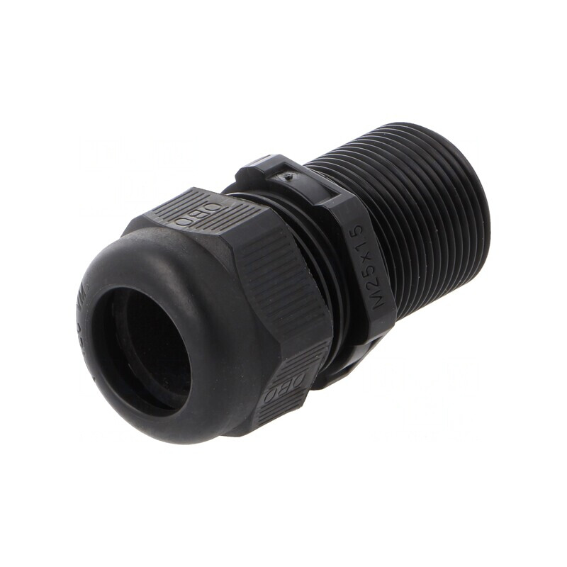 Garnitură etanșare M25 IP68 neagră | Electronic-mag.ro | Componente Electronice
