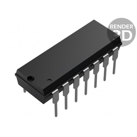 Microcontroler PIC 28kB ADC DAC EUSART I2C SPI THT | Electronic-mag.ro | Componente Electronice