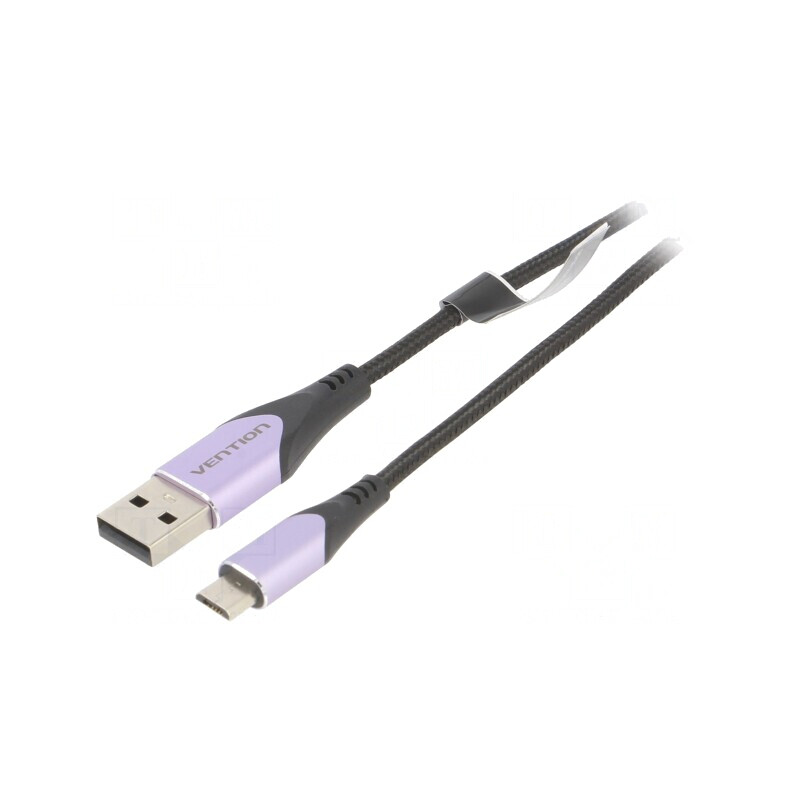 Cablu USB 2.0 A la Micro B 1m Negru | Electronic-mag.ro | Componente Electronice Cablu USB 2.0 A la Micro B 1m Negru | Electronic-mag.ro | Componente Electronice