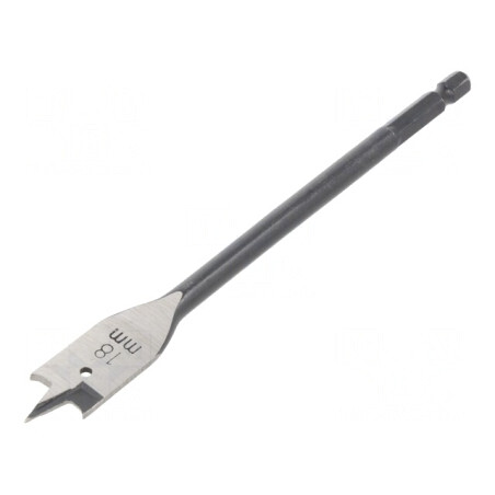 Burghiu Lemn 18mm x 160mm 1/4 | Electronic-mag.ro | Componente Electronice