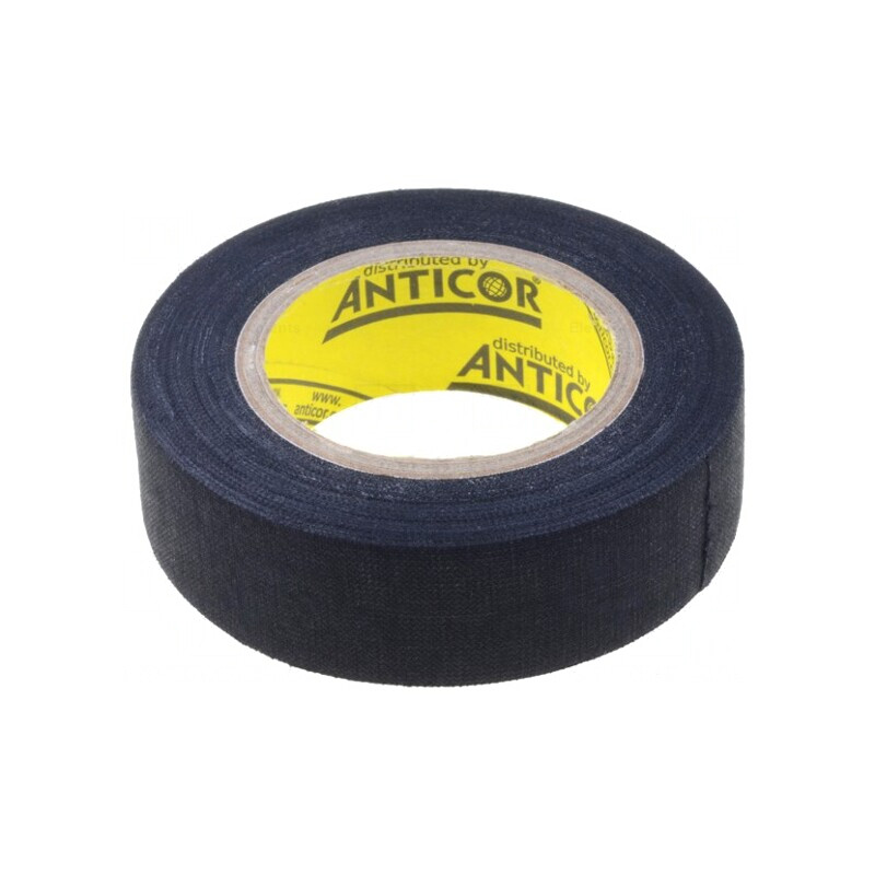 Bandă textilă neagră 19mm x 10m 250um | Electronic-mag.ro | Componente Electronice Bandă textilă neagră 19mm x 10m 250um | Electronic-mag.ro | Componente Electronice