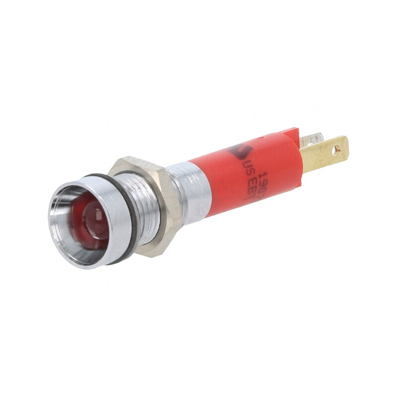 Lampă de Control LED Roșie 24VDC 8mm Plastic | Electronic-mag.ro | Componente Electronice Lampă de Control LED Roșie 24VDC 8mm Plastic | Electronic-mag.ro | Componente Electronice
