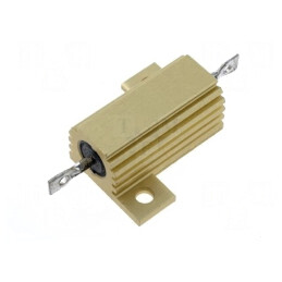 Rezistor bobinat cu radiator 6,8Ω 25W | Electronic-mag.ro | Componente Electronice