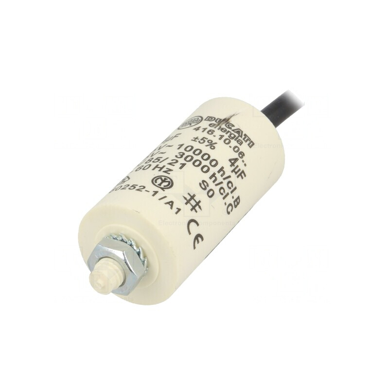 Condensator de funcționare 4uF 425VAC pentru motoare | Electronic-mag.ro | Componente Electronice Condensator de funcționare 4uF 425VAC pentru motoare | Electronic-mag.ro | Componente Electronice