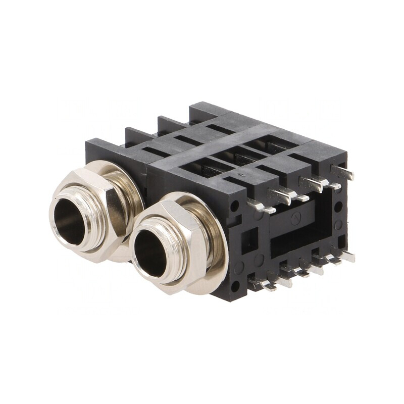 Conector Jack 6,3mm Stereo cu Întrerupător | Electronic-mag.ro | Componente Electronice