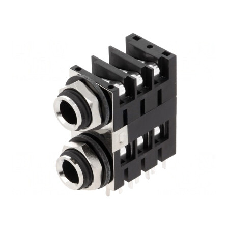 Soclu Jack 6.3mm Mamă Stereo cu Întrerupător | Electronic-mag.ro | Componente Electronice