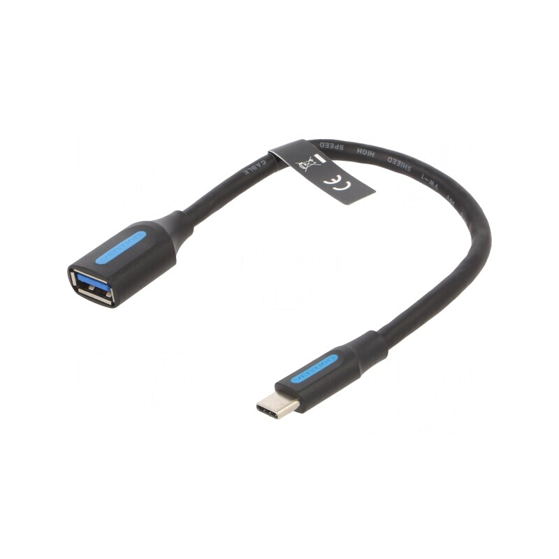 Cablu USB 3.0 A la USB C, 0.15m, Negru | Electronic-mag.ro | Componente Electronice Cablu USB 3.0 A la USB C, 0.15m, Negru | Electronic-mag.ro | Componente Electronice