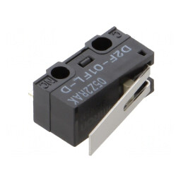 Microîntrerupător cu manetă 1A/125VAC 0,1A/30VDC | Electronic-mag.ro | Componente Electronice