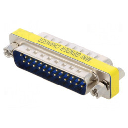 Adaptor D-Sub 25 Pin Tată-Tată | Electronic-mag.ro | Componente Electronice