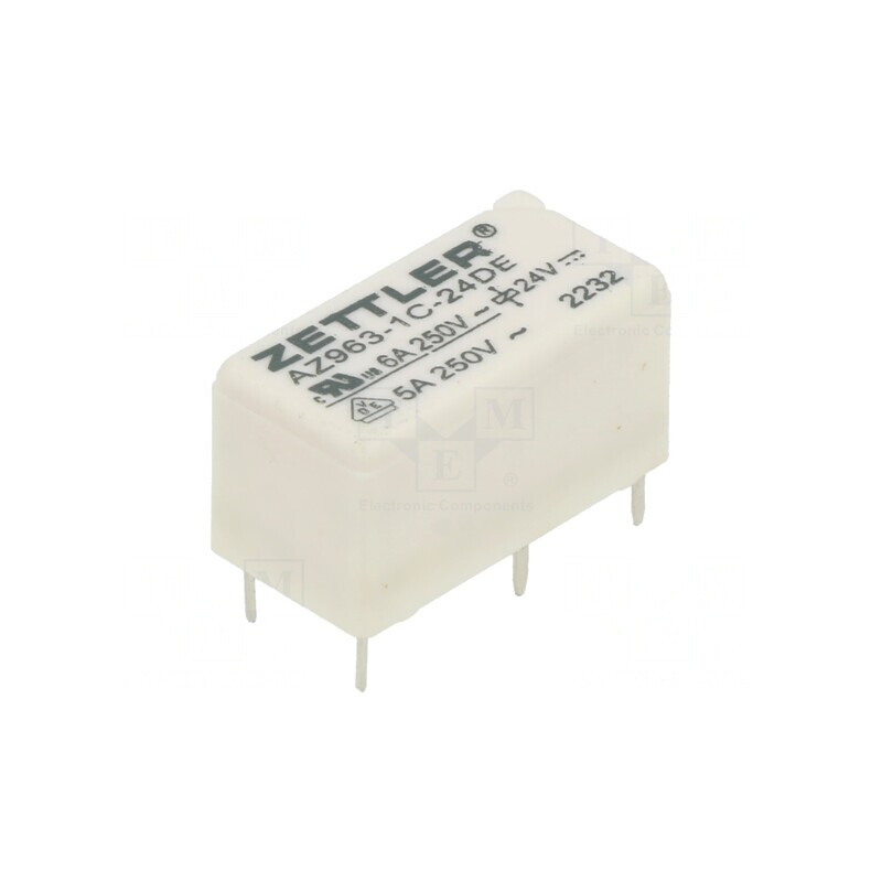 Releu Electromagnetic SPDT 24VDC 6A PCB | Electronic-mag.ro | Componente Electronice