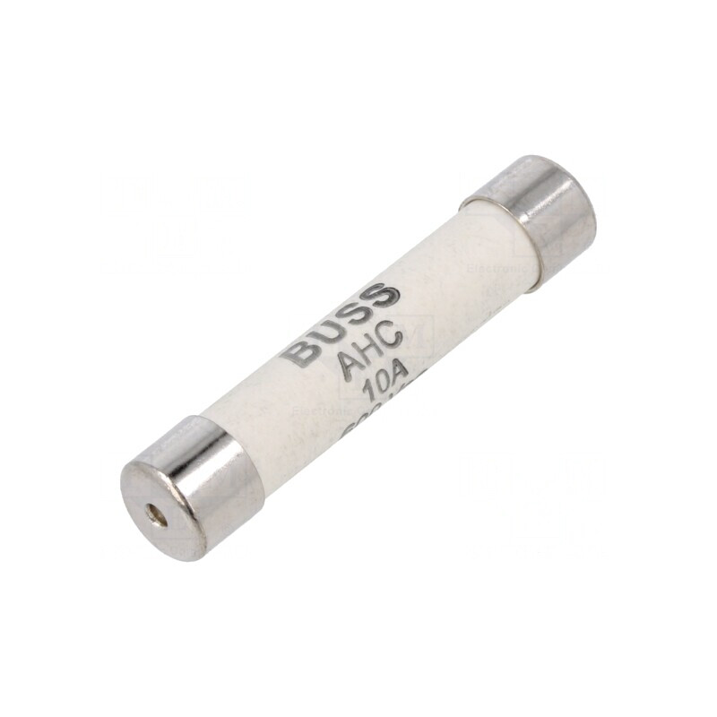 Siguranță Ardere Rapidă 10A 600VAC 6.3x32mm Alamă | Electronic-mag.ro | Componente Electronice