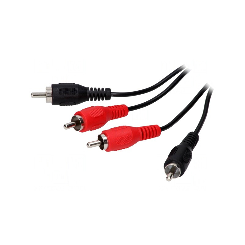 Cablu RCA dublu 5m negru | Electronic-mag.ro | Componente Electronice Cablu RCA dublu 5m negru | Electronic-mag.ro | Componente Electronice