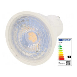 Lampă LED GU10 Alb Cald 6,5W 3000K | Electronic-mag.ro | Componente Electronice