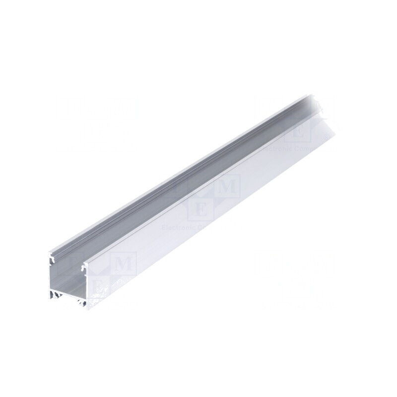 Profil Aluminiu LINEA20 1m pentru Module LED Natural | Electronic-mag.ro | Componente Electronice