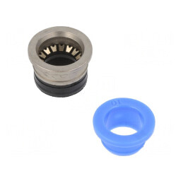 Racord Push-In Alamă Nichelată 0.95-15bar | Electronic-mag.ro | Componente Electronice