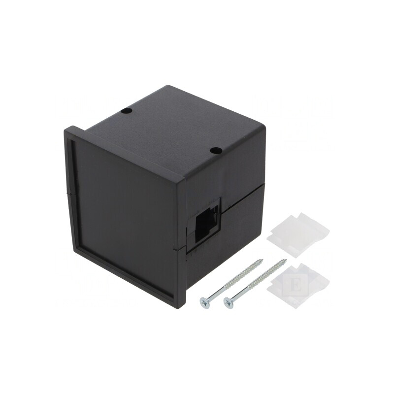 Carcasă ABS neagră 72x72x73mm cu răsucire | Electronic-mag.ro | Componente Electronice Carcasă ABS neagră 72x72x73mm cu răsucire | Electronic-mag.ro | Componente Electronice