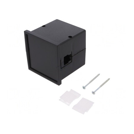 Carcasă ABS Neagră 72x72x73mm cu Răsucire | Electronic-mag.ro | Componente Electronice