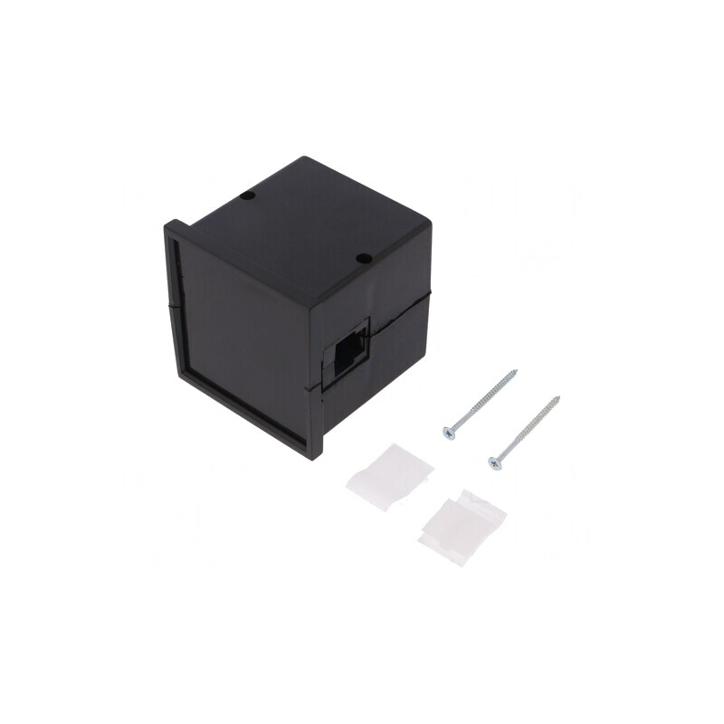 Carcasă ABS Neagră 72x72x73mm cu Răsucire | Electronic-mag.ro | Componente Electronice