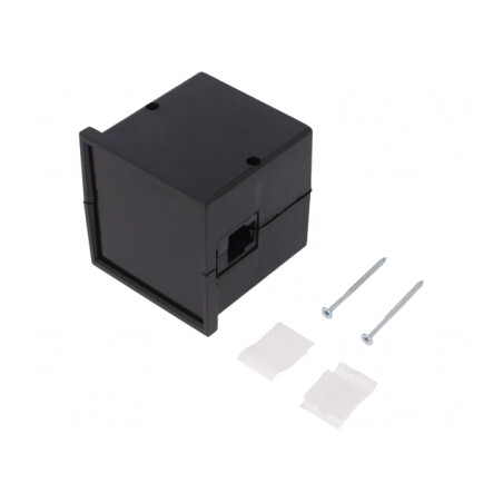 Carcasă ABS Neagră 72x72x73mm cu Răsucire | Electronic-mag.ro | Componente Electronice
