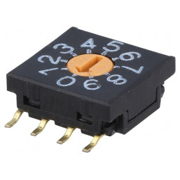 Întrerupător codificare DEC/BCD SMT 10 poziții | Electronic-mag.ro | Componente Electronice