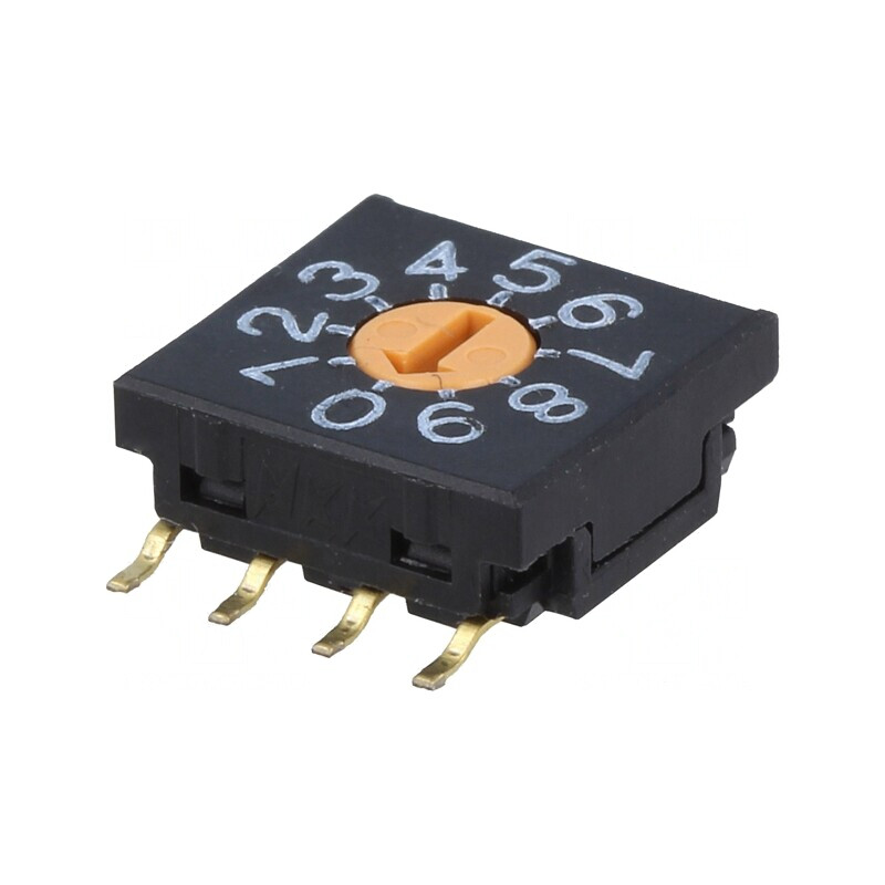 Întrerupător codificare DEC/BCD SMT 10 poziții | Electronic-mag.ro | Componente Electronice