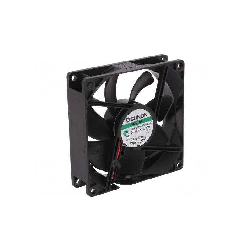 Ventilator DC axial 12V 92mm 48m3/h 18dBA | Electronic-mag.ro | Componente Electronice