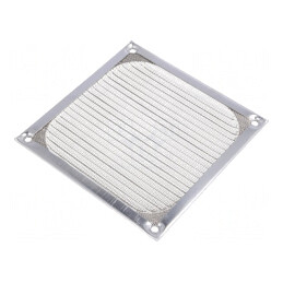 Placă de protecție metalică 120x120mm cu șuruburi