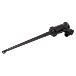 Clips de Măsurare cu Cârlig Negru 4mm 60VDC | Electronic-mag.ro | Componente Electronice