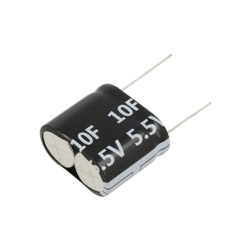 Supercondensator THT 10F 5.5V 32x27x16mm | Electronic-mag.ro | Componente Electronice