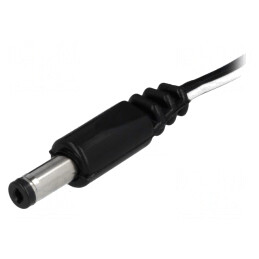 Cablu Alimentare DC 4,8/1,7 Negru 1,5m | Electronic-mag.ro | Componente Electronice