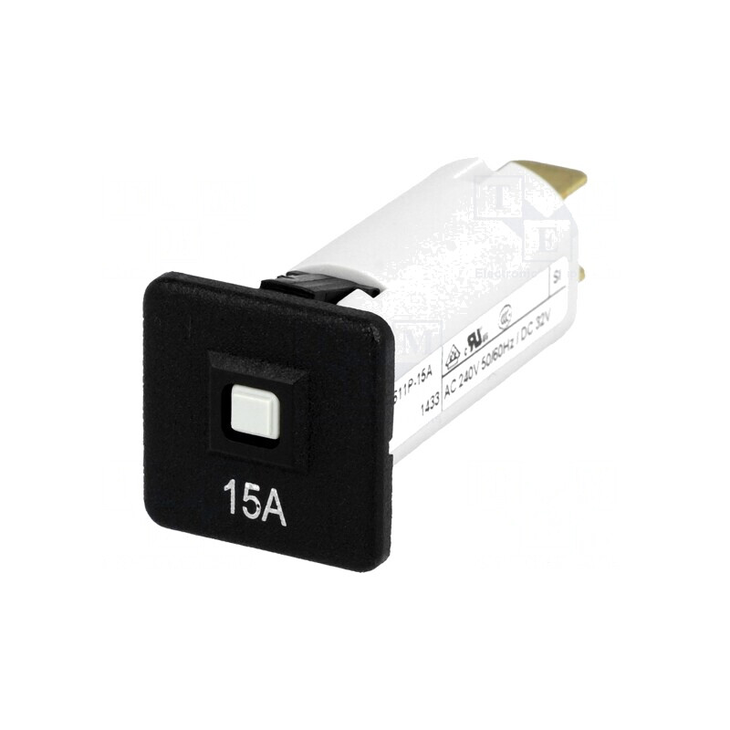 Întrerupător de Supracurent 15A 240VAC 32VDC SPST | Electronic-mag.ro | Componente Electronice Întrerupător de Supracurent 15A 240VAC 32VDC SPST | Electronic-mag.ro | Componente Electronice