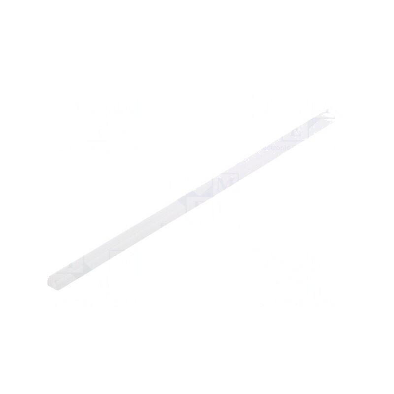 Apărătoare profile LED lăptoasă 1m C1 HI8 | Electronic-mag.ro | Componente Electronice