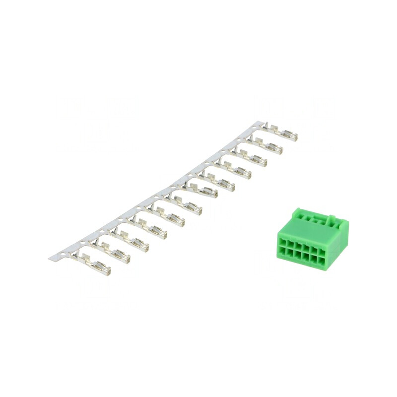 Kit Mufă Quadlock 12 PIN VW 2011 Verde | Electronic-mag.ro | Componente Electronice