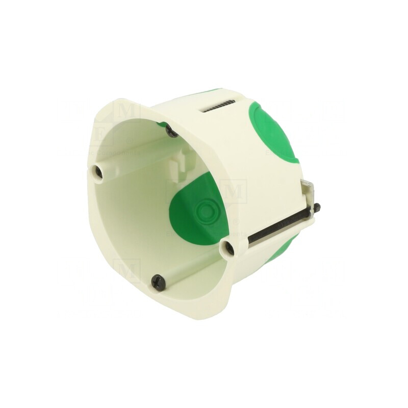 Doză Electrică de Perete IP20 Ø71mm pentru O Priză | Electronic-mag.ro | Componente Electronice