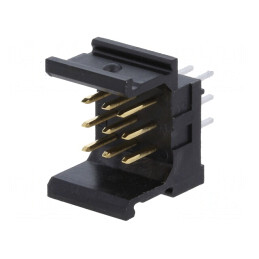 Conector PCB-PCB tată 9 pini THT drept 10,16mm | Electronic-mag.ro | Componente Electronice