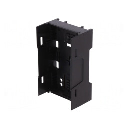 Carcasă ABS Neagră 45mm EH 45 FLAT | Electronic-mag.ro | Componente Electronice
