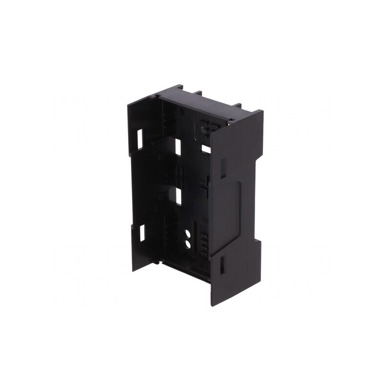 Carcasă ABS Neagră 45mm EH 45 FLAT | Electronic-mag.ro | Componente Electronice