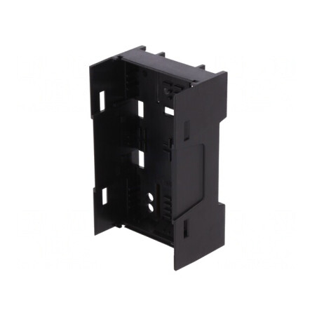 Carcasă ABS Neagră 45mm EH 45 FLAT | Electronic-mag.ro | Componente Electronice