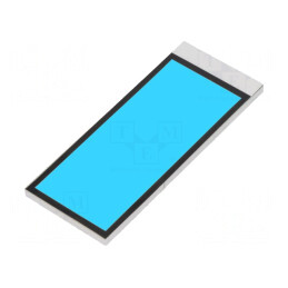 Iluminare LED Albastră 55,75x22,86x2,5mm | Electronic-mag.ro | Componente Electronice