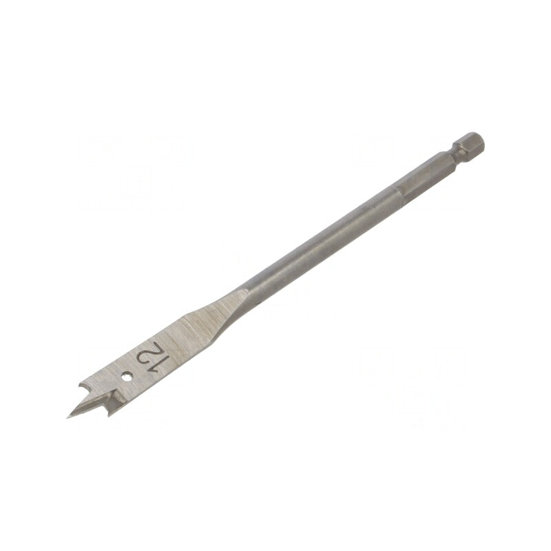 Burghiu Lopată Lemn 12mm 152mm | Electronic-mag.ro | Componente Electronice