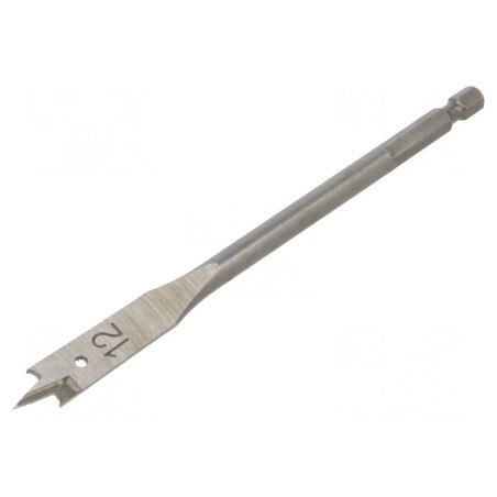 Burghiu Lopată Lemn 12mm 152mm | Electronic-mag.ro | Componente Electronice