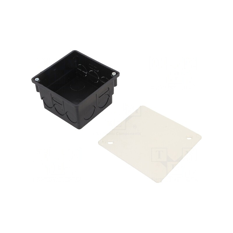 Carcasă Doză Electrică IP20 85x85x45mm În Perete | Electronic-mag.ro | Componente Electronice Carcasă Doză Electrică IP20 85x85x45mm În Perete | Electronic-mag.ro | Componente Electronice