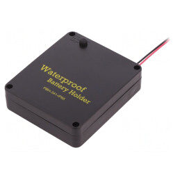 Suport Baterii AA cu Comutator și Protecție IP65 | Electronic-mag.ro | Componente Electronice