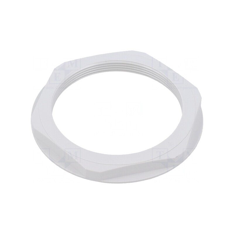 Piuliță poliamidă M63 gri deschis 75mm | Electronic-mag.ro | Componente Electronice