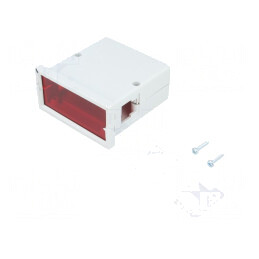 Carcasă panou ABS gri 72x72x36mm cu răsucire | Electronic-mag.ro | Componente Electronice