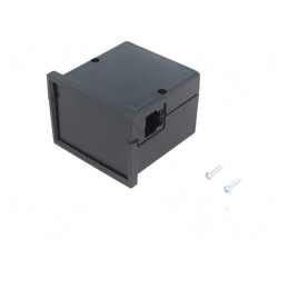 Carcasă ABS Neagră 72x72x55mm cu Răsucire | Electronic-mag.ro | Componente Electronice